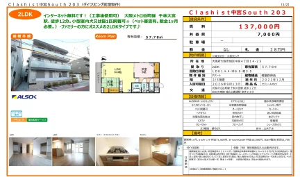 セジュールオッツ 203号 0