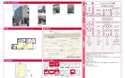 ウェルスクエア中野 205号 0