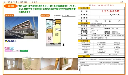 El Cherito (エルシェリート) 303 303号 0