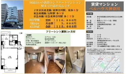 ベルハウス神奈川 503号 0