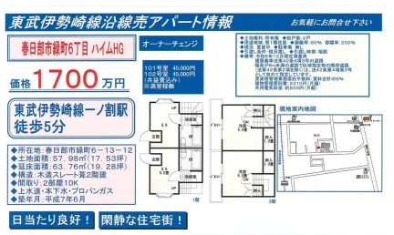 Well-Kept 1-Bedroom Property Near Station in Midoricho 0