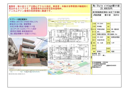 東京都葛飾区東新小岩５丁目 マンション 0