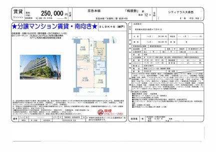 シティテラス大森西 418号 0