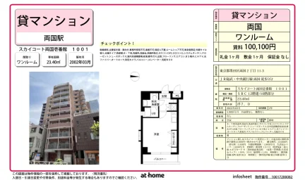 Studio Condo Near Station in Ryogoku 0