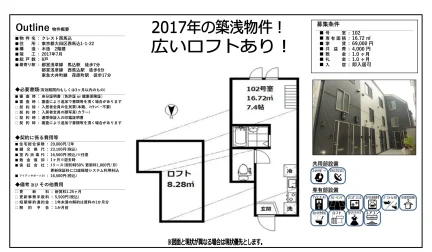 クレスト西馬込 102号 0