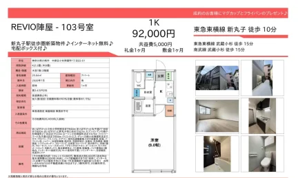 REVIO陣屋 103号 0