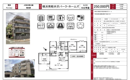 横浜南軽井沢パーク・ホームズ 502号 0