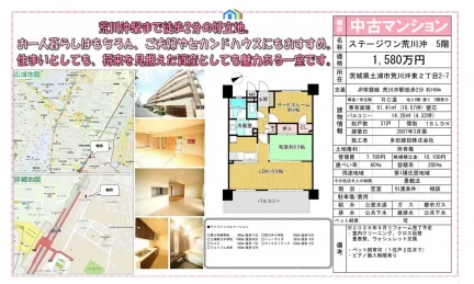 ステージワン荒川沖 5号 0