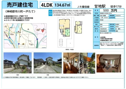 Charming 4-Bedroom House with a Garden in Nishikawanabe 0