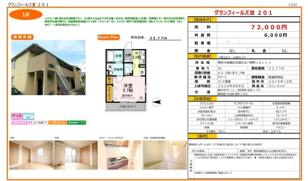 グランフィールズⅢ 201 201号 0