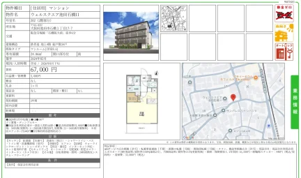 ウェルスクエア池田石橋 II 号室 202 0