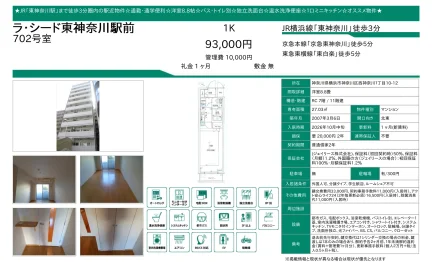 ラ・シード東神奈川駅前 702号 0