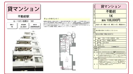 ル・リオン目黒 II 101 101号 0
