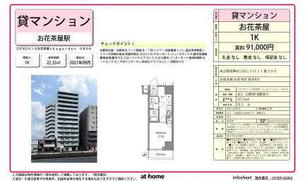 Modern Studio Condo in Shiratori 0