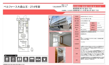 ベルファース大森山王 214号 0