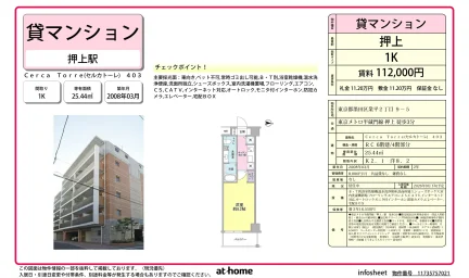 Studio Condo Near Station in Narihira 0