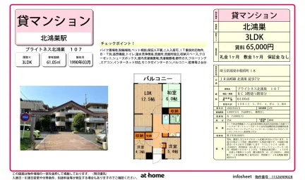 Well-Kept 3LDK Condo Near Station in Inaricho 0