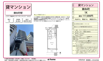 Studio Condo Near Station in Kinshi 0