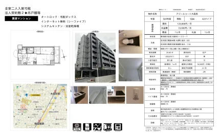 アジールコート大森西 504号室 0