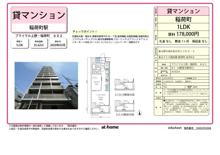 Modern 1LDK Condo Near Station in Matsugaya 0