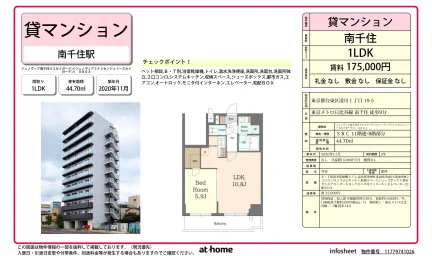Modern 1LDK Condo in Kiyokawa 0