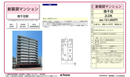 Brand New 2LDK Condo in Kiyokawa 0