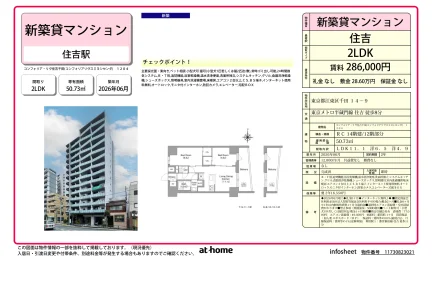 Brand New 2LDK Condo in Senda 0
