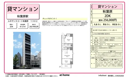 ルネサンスコート秋葉原 1302号 0