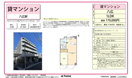 Modern 1LDK Condo in Yahiro 0