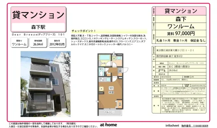 Studio Condo Near Station in Shinohashi 0