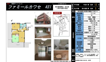 ファミールカワセ 401 401 0