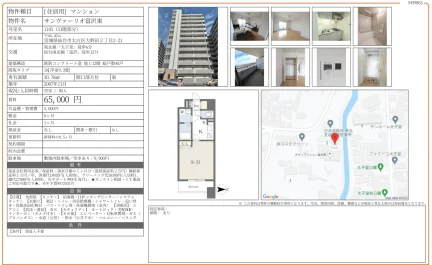 サンヴァーリオ富沢東 1101 0