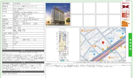 プレサンス神戸セレスティア 1013号 0