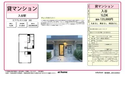 Modern 1LDK Condo Near Station in Iriya 0