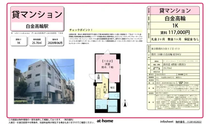 Modern Studio Condo in Shirokane 0
