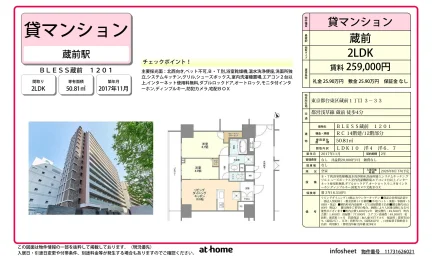 Modern 2LDK Condo Near Station in Kuramae 0
