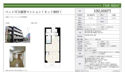 ハーモニーレジデンスクロスゲート 0106号室 0