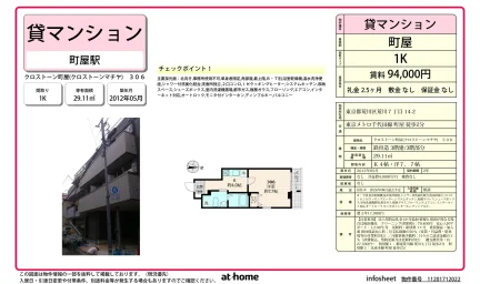 Studio Condo Near Station in Arakawa 0
