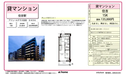 Brand New 1SK Condo Near Station in Mori 0