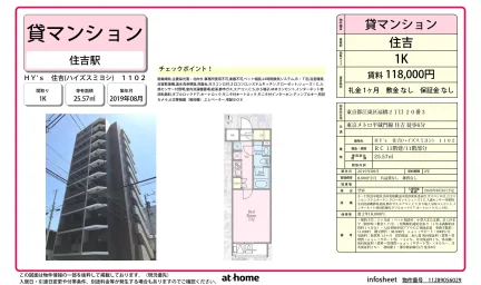 Modern Studio Condo Near Station in Ogibashi 0