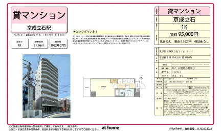 Modern Studio Condo in Higashitateishi 0