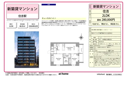 Brand New 2LDK Condo in Sarue 0