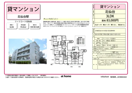 リッツコート北仙台 0