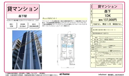 Modern 1DK Condo Near Station in Shinohashi 0