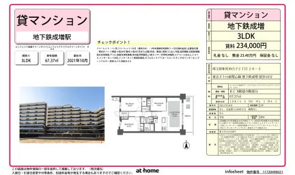 Modern 3LDK Condo in Shirako 0
