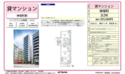 Brand New 2LDK Condo Near Station in Kandajimbocho 0