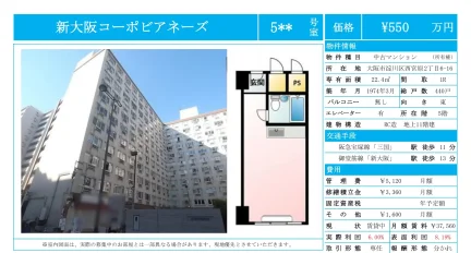 Classic Studio Condo in Nishimiyahara 0