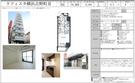 ラフィスタ横浜吉野町Ⅱ 701号 0