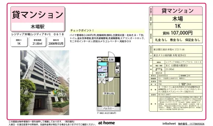 Studio Condo Near Station in Shinkiba 0