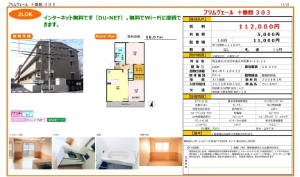 プリムヴェール 十番館 303号 0